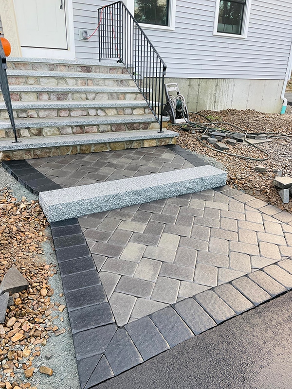 Steps and Brick Stairs Installation