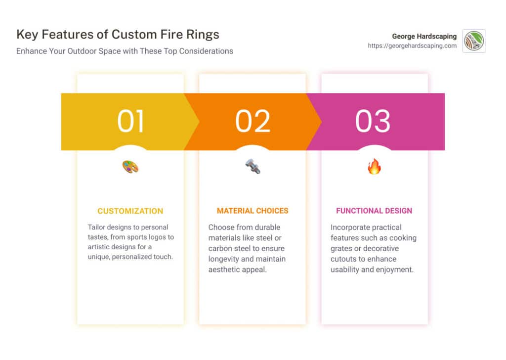 Custom Fire Rings for Fire Pits: What the Experts Say