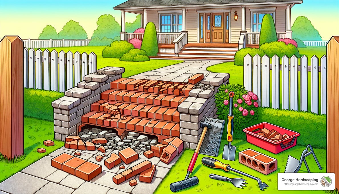 Brick Walkway and Stair Repairs: How to Restore Your Pathway