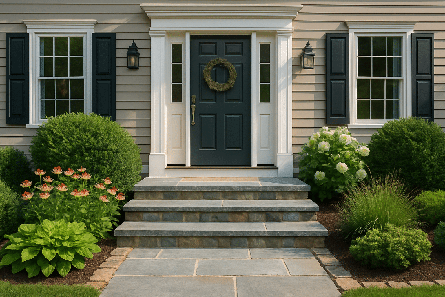 Rock the Block: Creative Stone Front Steps Ideas