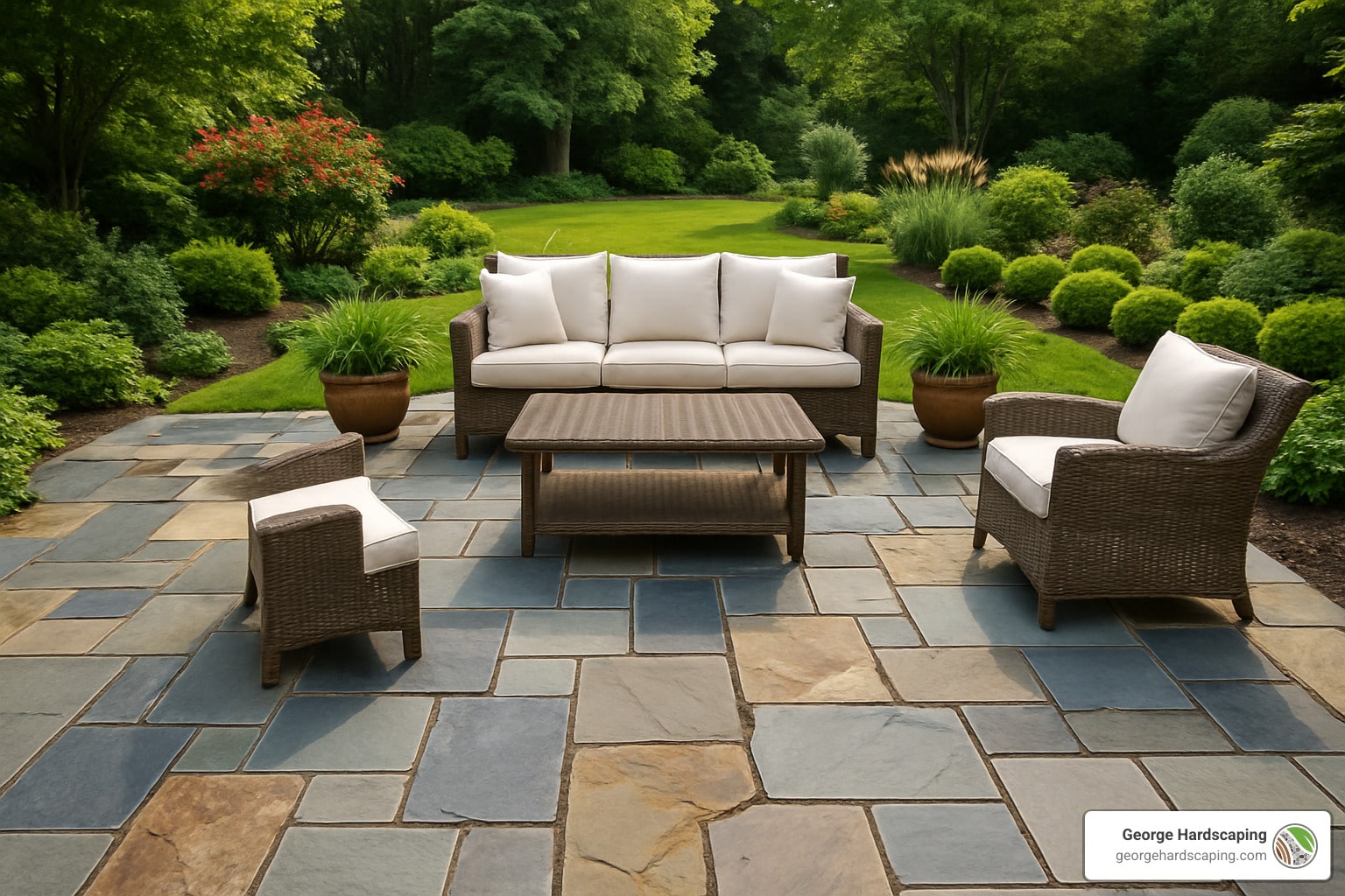 Step Up Your Patio Game with These Stunning Natural Stone Pavers