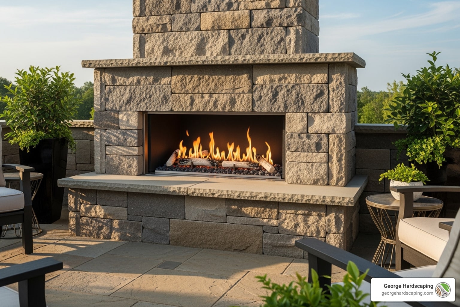 Outdoor Gas Fireplaces to Ignite Your Patio Parties