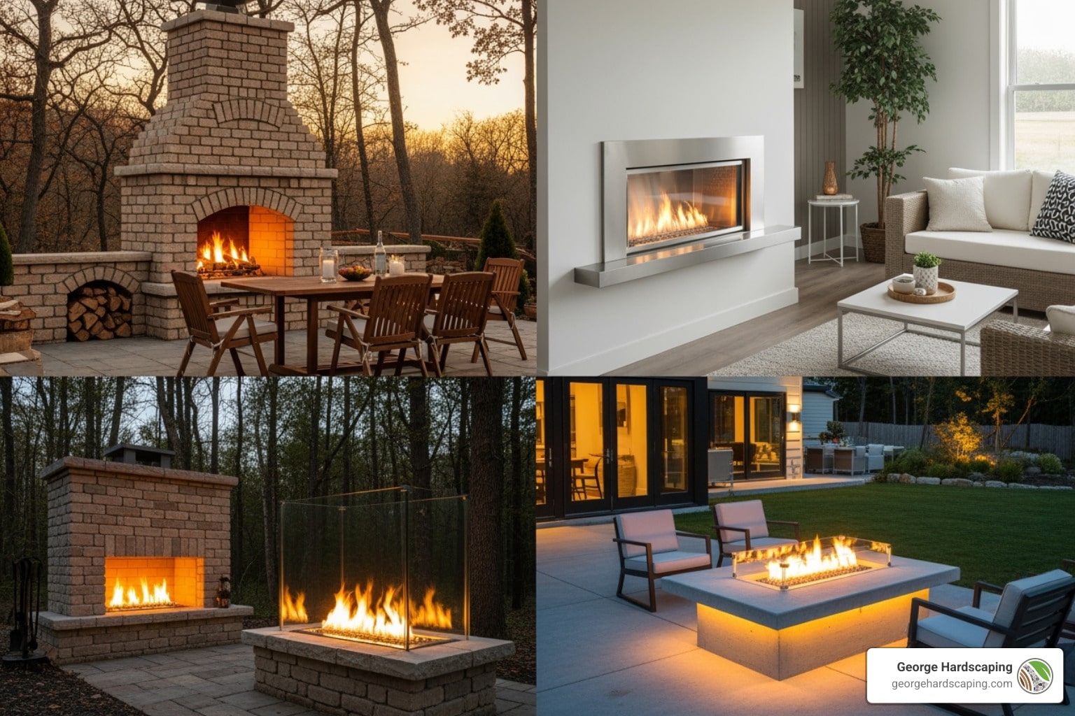 Outdoor Gas Fireplaces That’ll Make Your Neighbors Jealous