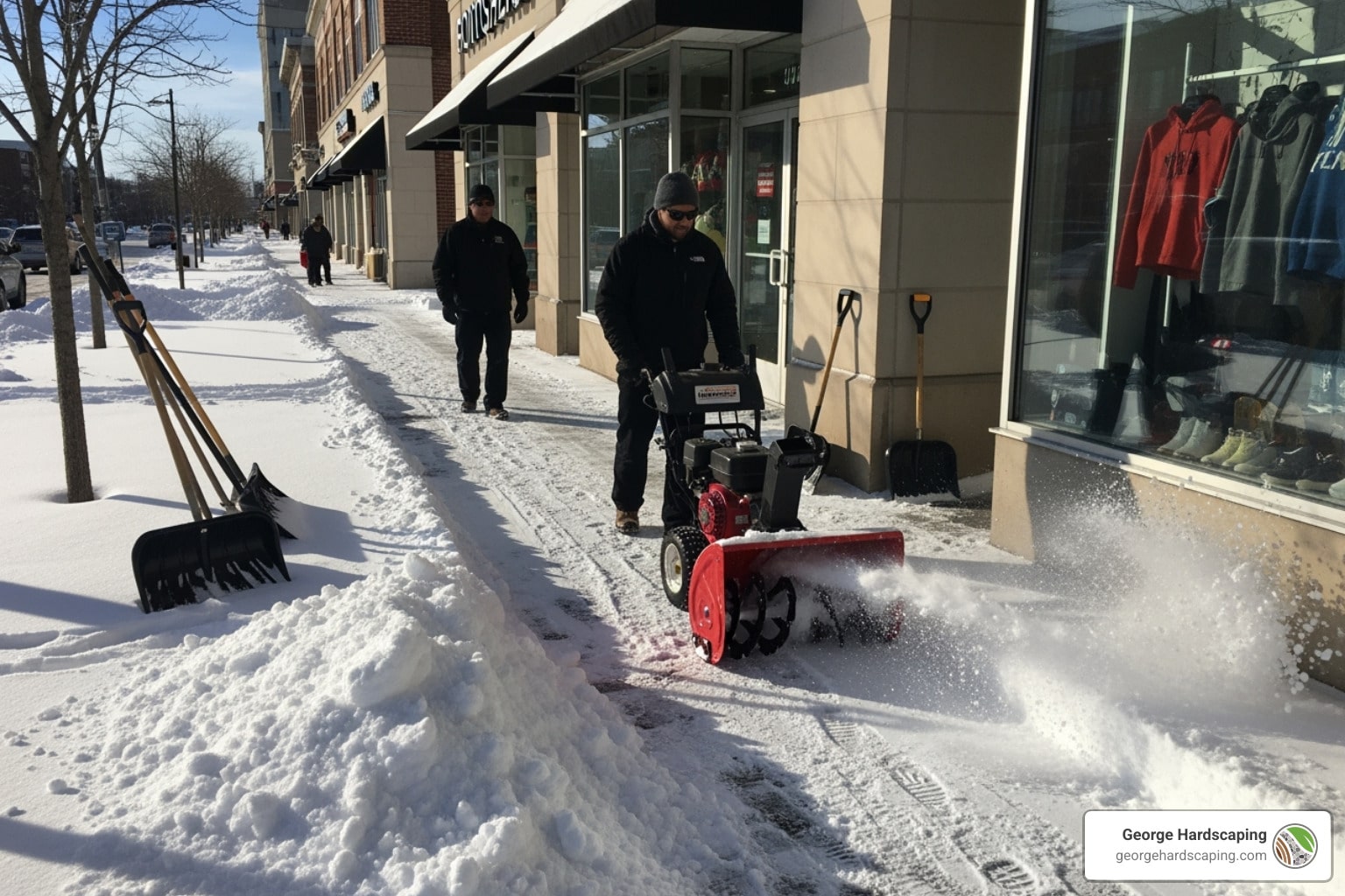 Keeping Paths Clear: A Business Owner’s Handbook for Sidewalk Snow Removal