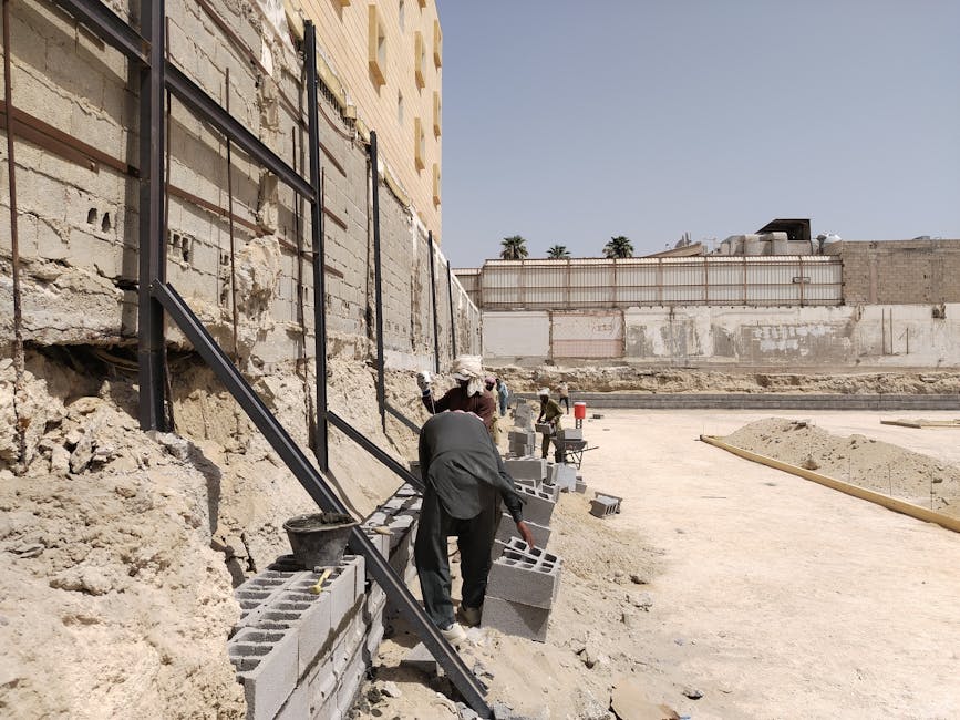 Retaining Wall Wonders: A Complete Installation Walkthrough