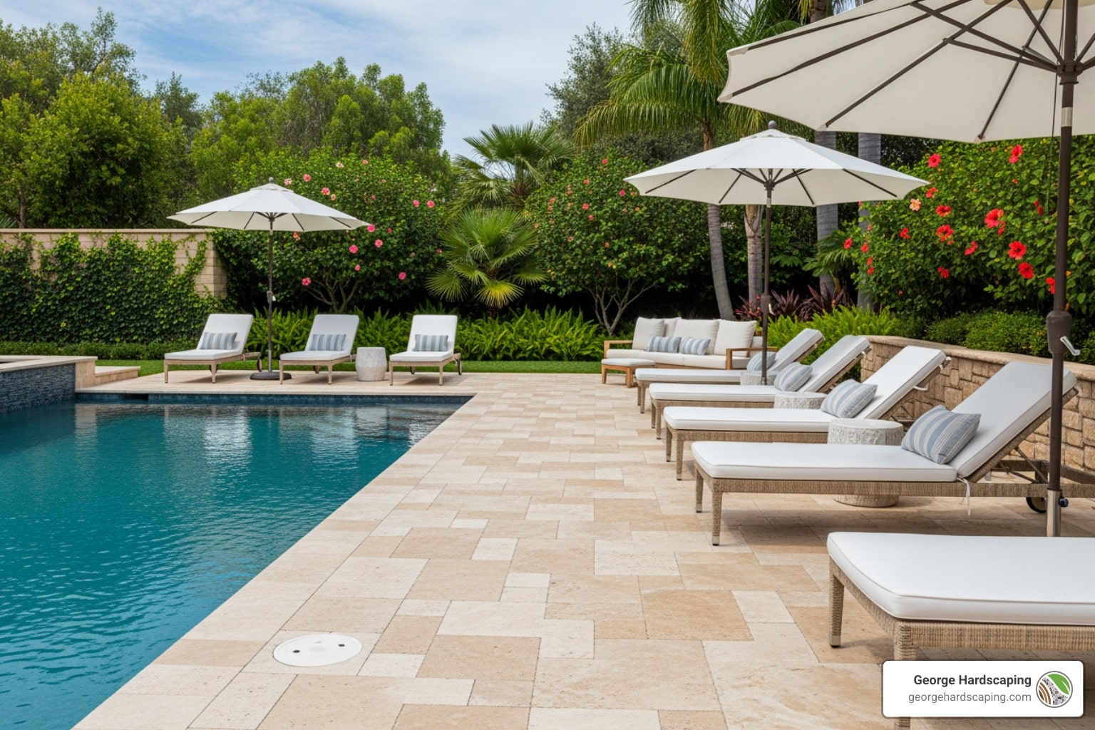 The Great Travertine Paver Sealing Debate for Your Pool Deck