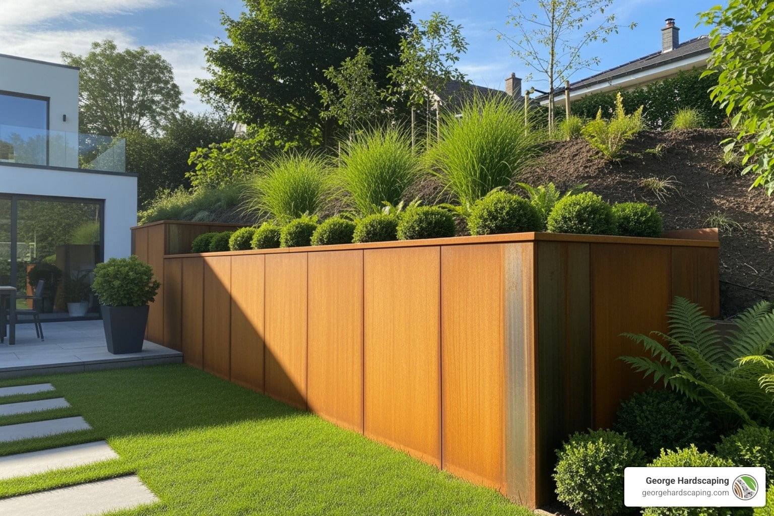 Steel Retaining Walls: Building Strong and Stylish