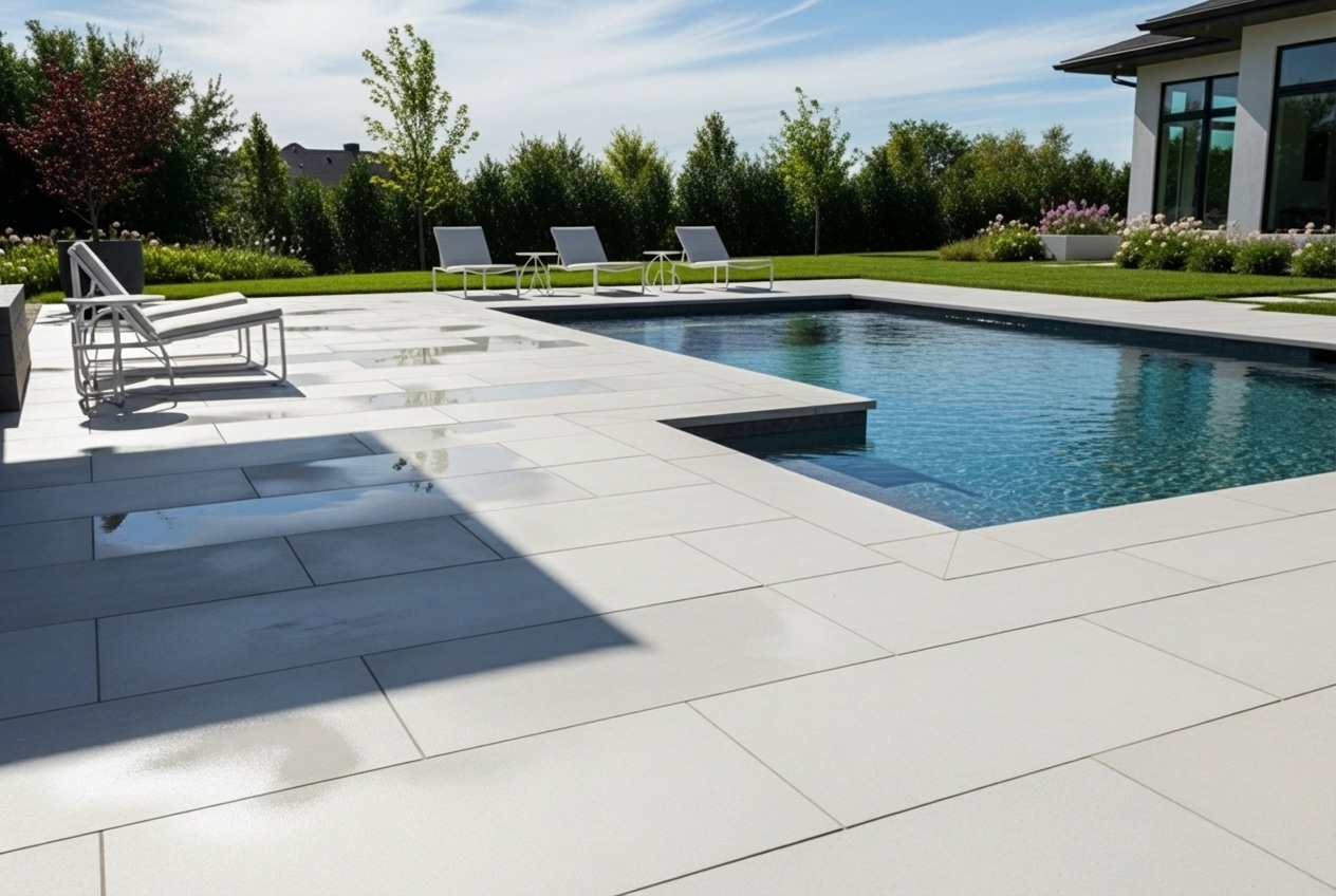 Natural Stone vs. Porcelain: Which Paver Reigns Supreme for Your Poolside Paradise?