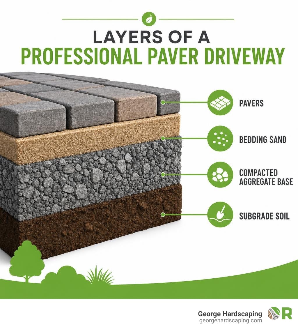 Lay It on Thick with a Paving Stone Driveway