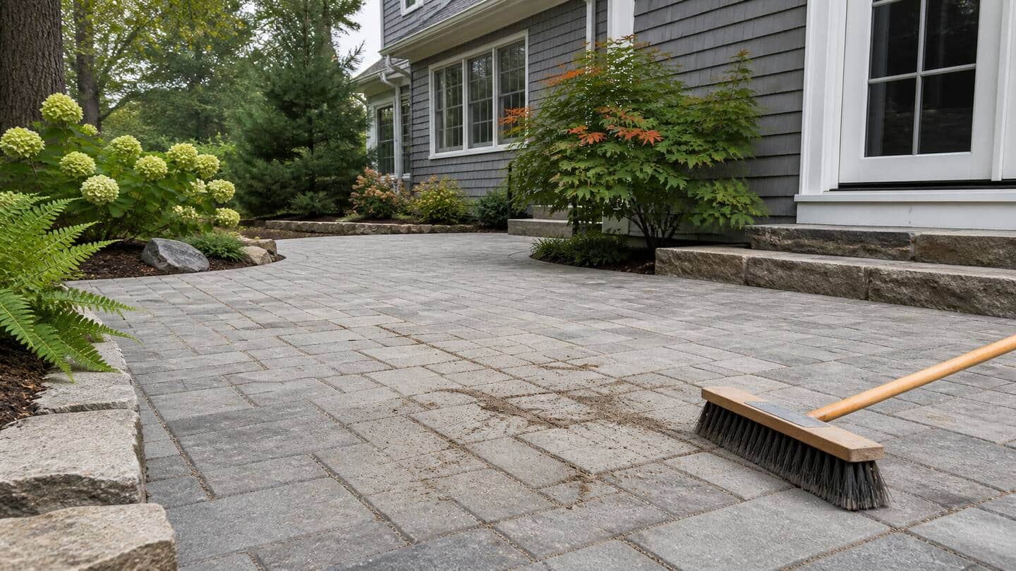 Polymeric Sand Replacement: When Paver Joints Need More Than a Top-Up