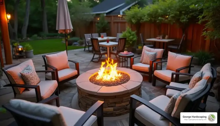 Backyard fire feature ideas