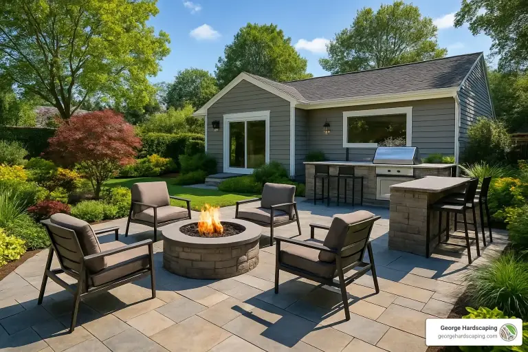 Backyard hardscape ideas
