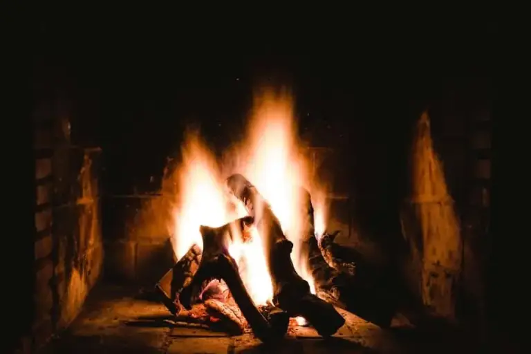 building a fireplace