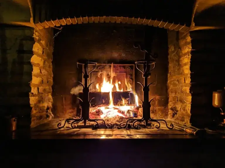 custom fireplace installation