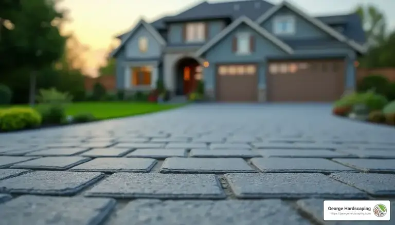interlocking driveway pavers