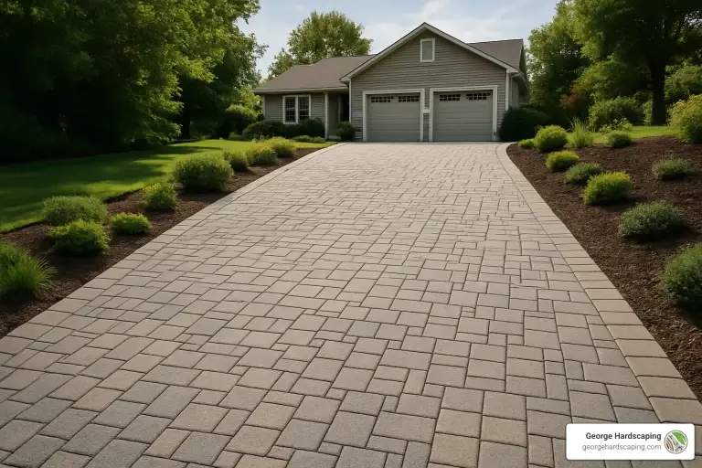 is pavers good for slopped driveway