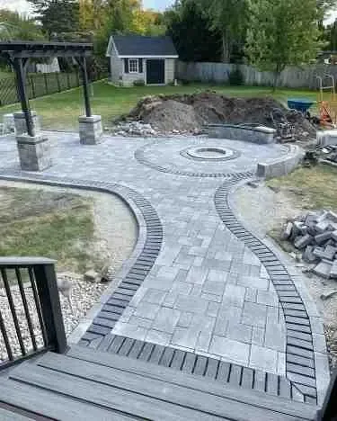 walkways and steps